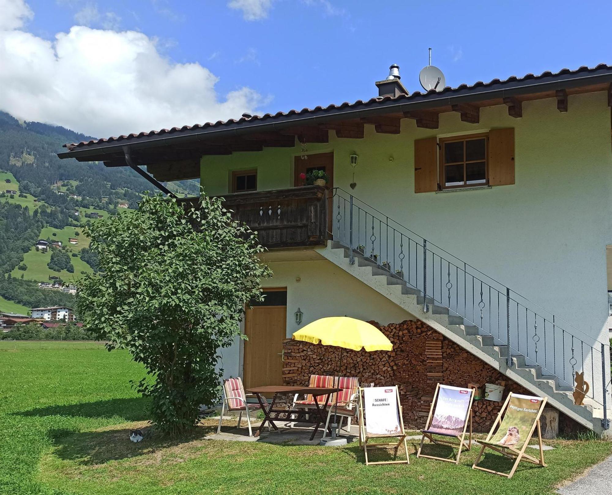 Ferienwohnung Zillertaler Alpenblick Zell am Ziller Zewnętrze zdjęcie
